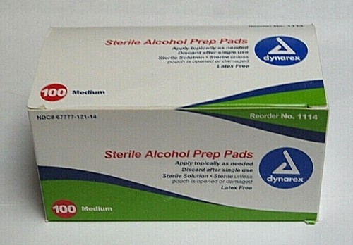 Alcohol prep pads dynarex - alcohol, 70%