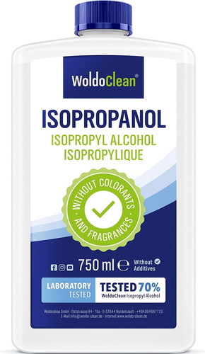 Woldoclean alcool isopropilico - woldoclean,