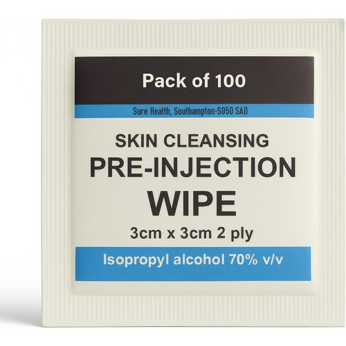 100 salviette preiniezione - x, 2