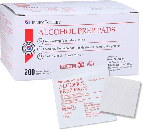 Henry schein alcohol prep - henry,